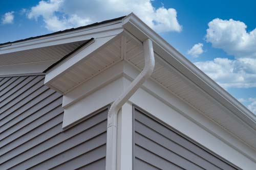 Gutter closeup