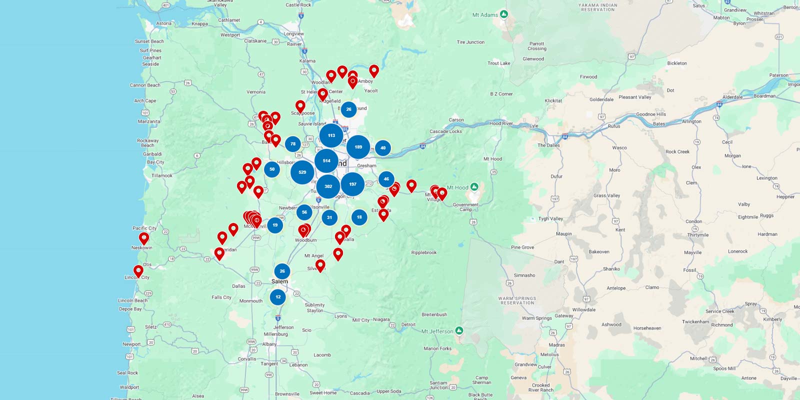 washington map