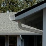 Close Up of Gutter Downspot and End Cap